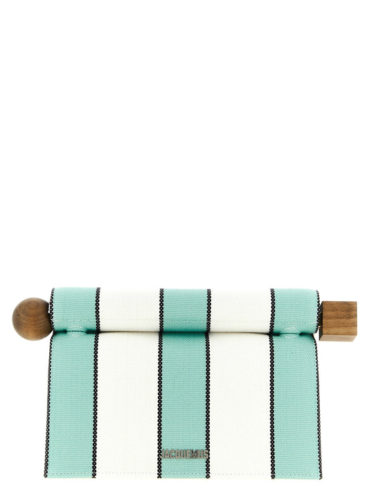 Jacquemus La Pochette Rond Carré Clutch — Multicolor