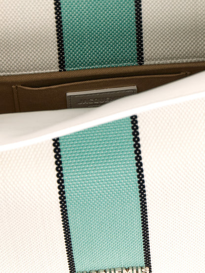 Jacquemus La Pochette Rond Carré Clutch — Multicolor