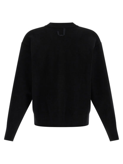 Jacquemus Le Cardigan Doppio Knitwear for Men — Black
