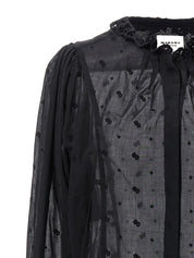 Marant Etoile Terzali Shirt — Embroidered Cotton Shirt