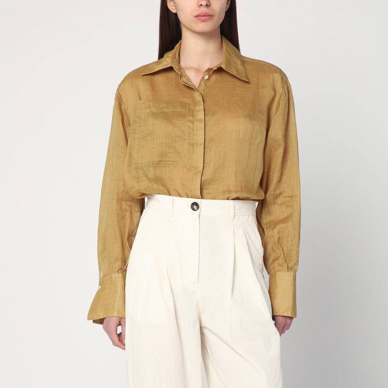 Camisa holgada Sigga de MKDT Studio en ramio