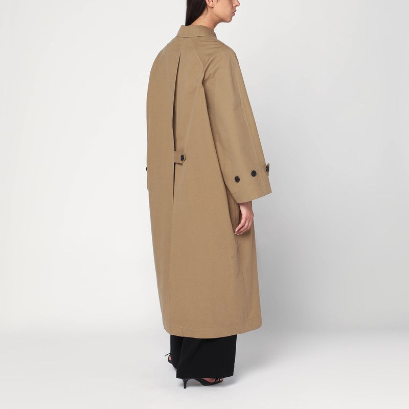 Manteau beige MKDT Studio Caro en coton