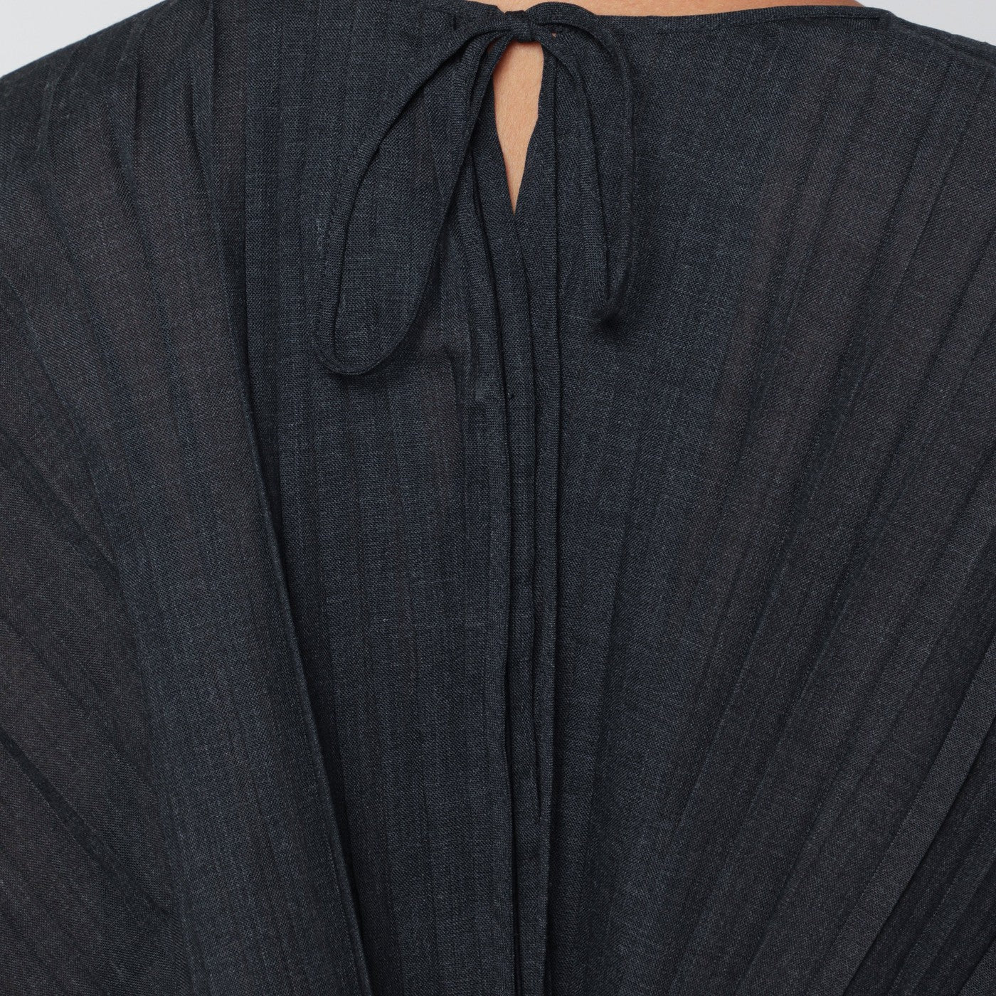 MKDT Studio Gray Anthea-Atelier pleated cape