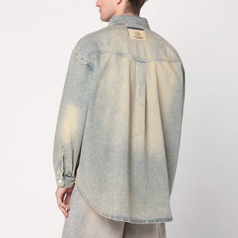 Chemise en jean beige délavé de la New Amsterdam Surf Association