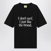 T-shirt noir avec imprimé de la New Amsterdam Surf Association