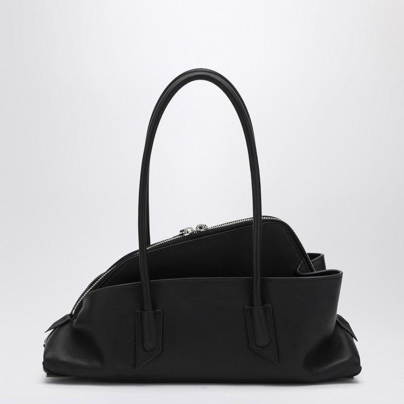 The Attico La Passeggiata Small bag in black leather