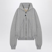 The Attico Grey Mélange/Beige Oversized Sweatshirt