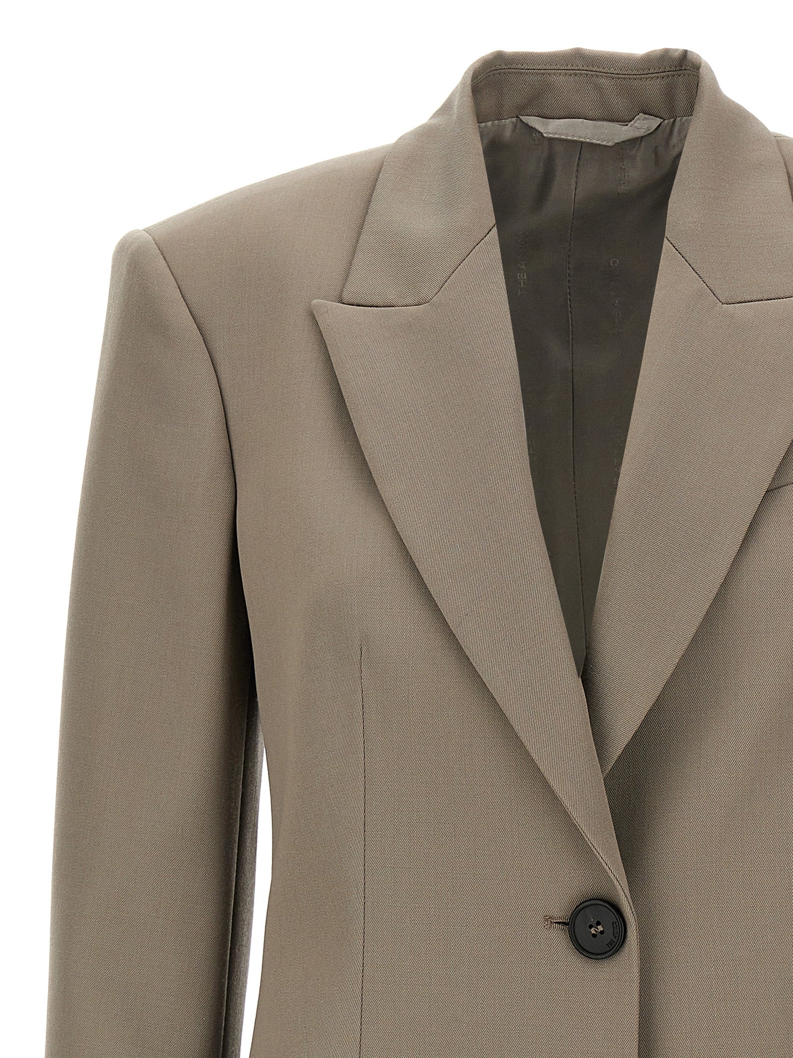 The Attico Single-breasted Wool Blazer