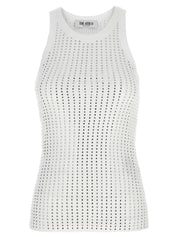 The Attico Rhinestone Top