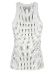The Attico Rhinestone Top