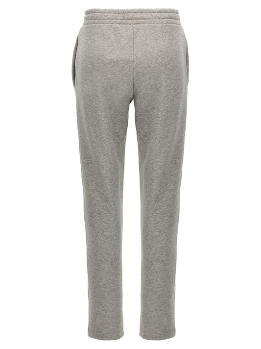 The Attico Logo Joggers – Gray Trousers for Women