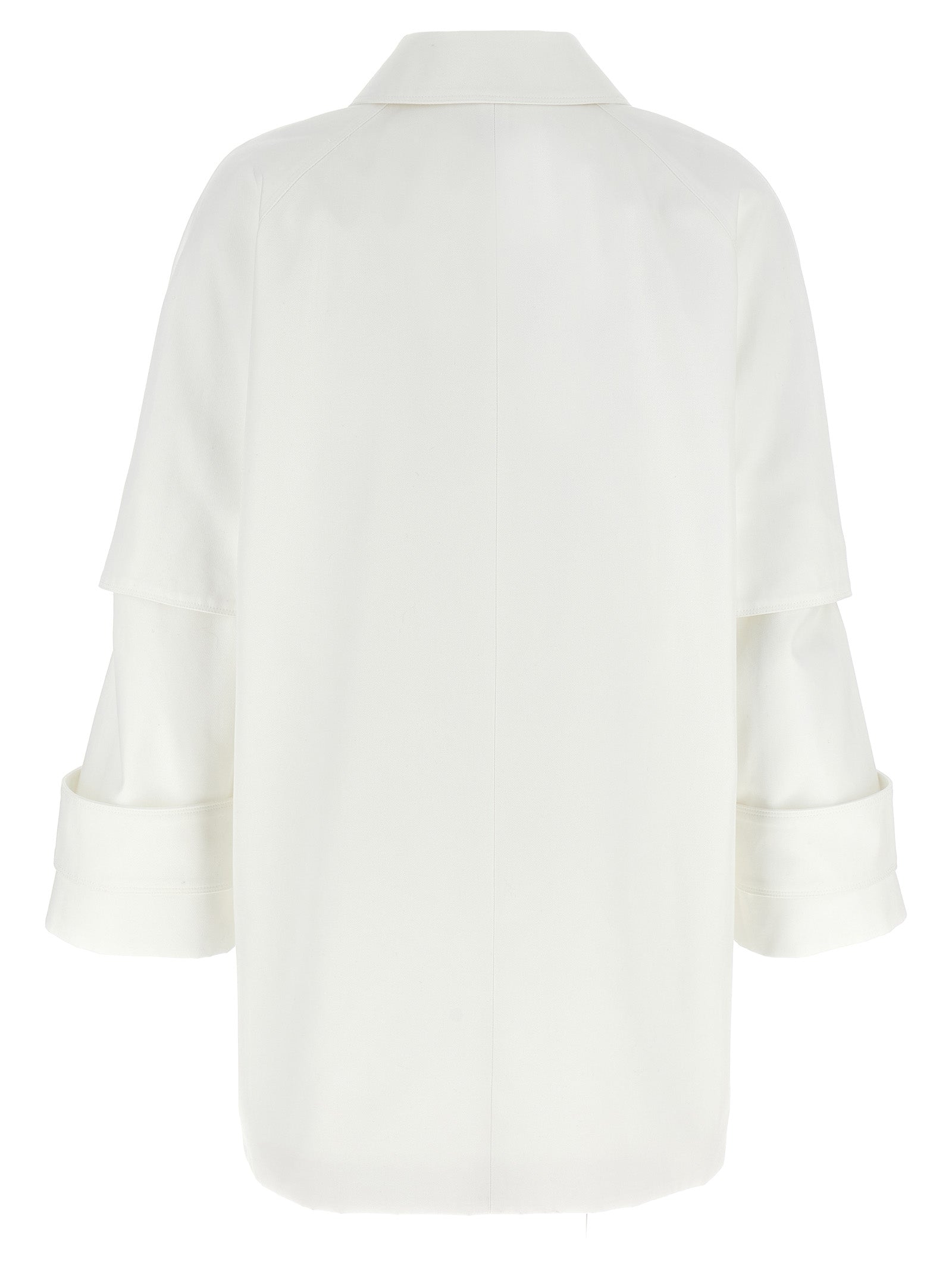 Max Mara Baba Trench Coat — Women's White Coat, From €1,200