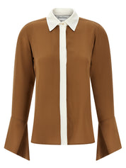 Max Mara Pio Shirt — Silk Charmeuse Shirt for Women