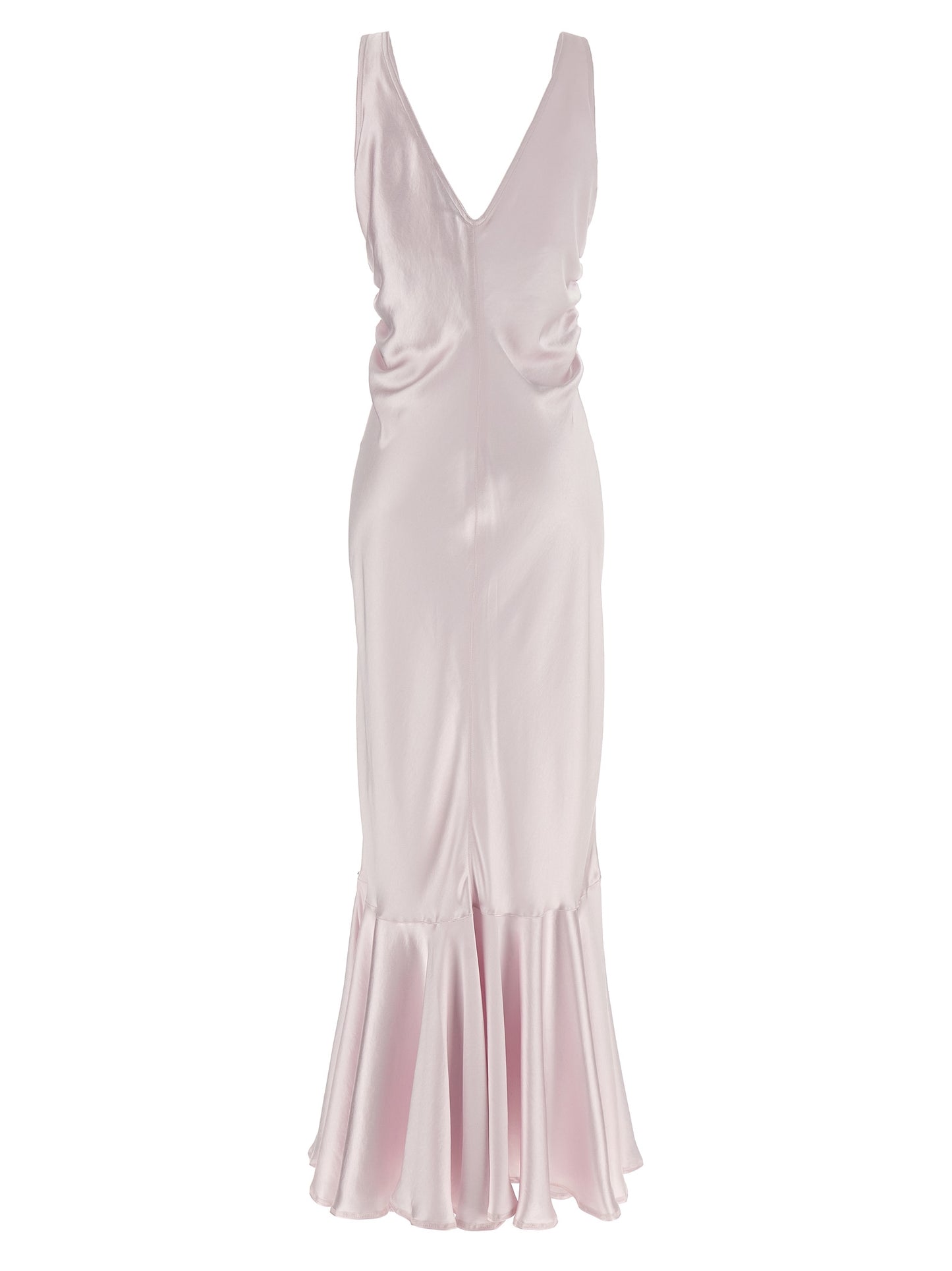 Sportmax Katia Dress — Pink Satin Mermaid Dress