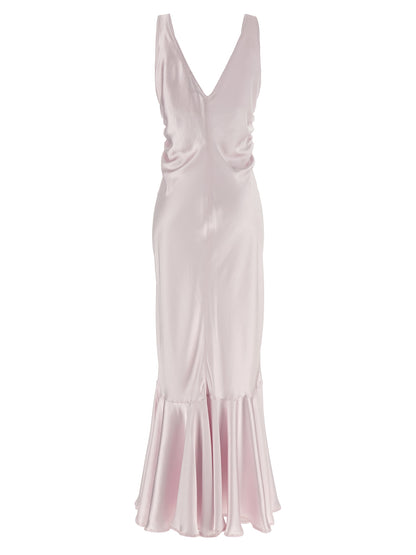 Sportmax Katia Dress — Pink Satin Mermaid Dress