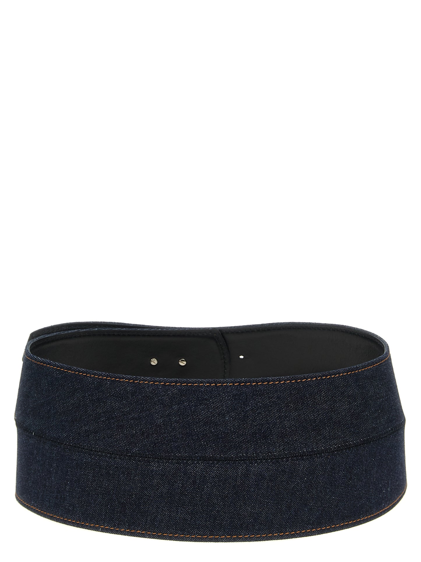 Sportmax Arabba1234 Denim Maxi Belt - Women, 12cm