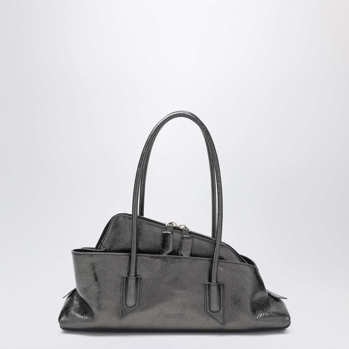 The Attico La Passeggiata Small bag — laminated leather handbag