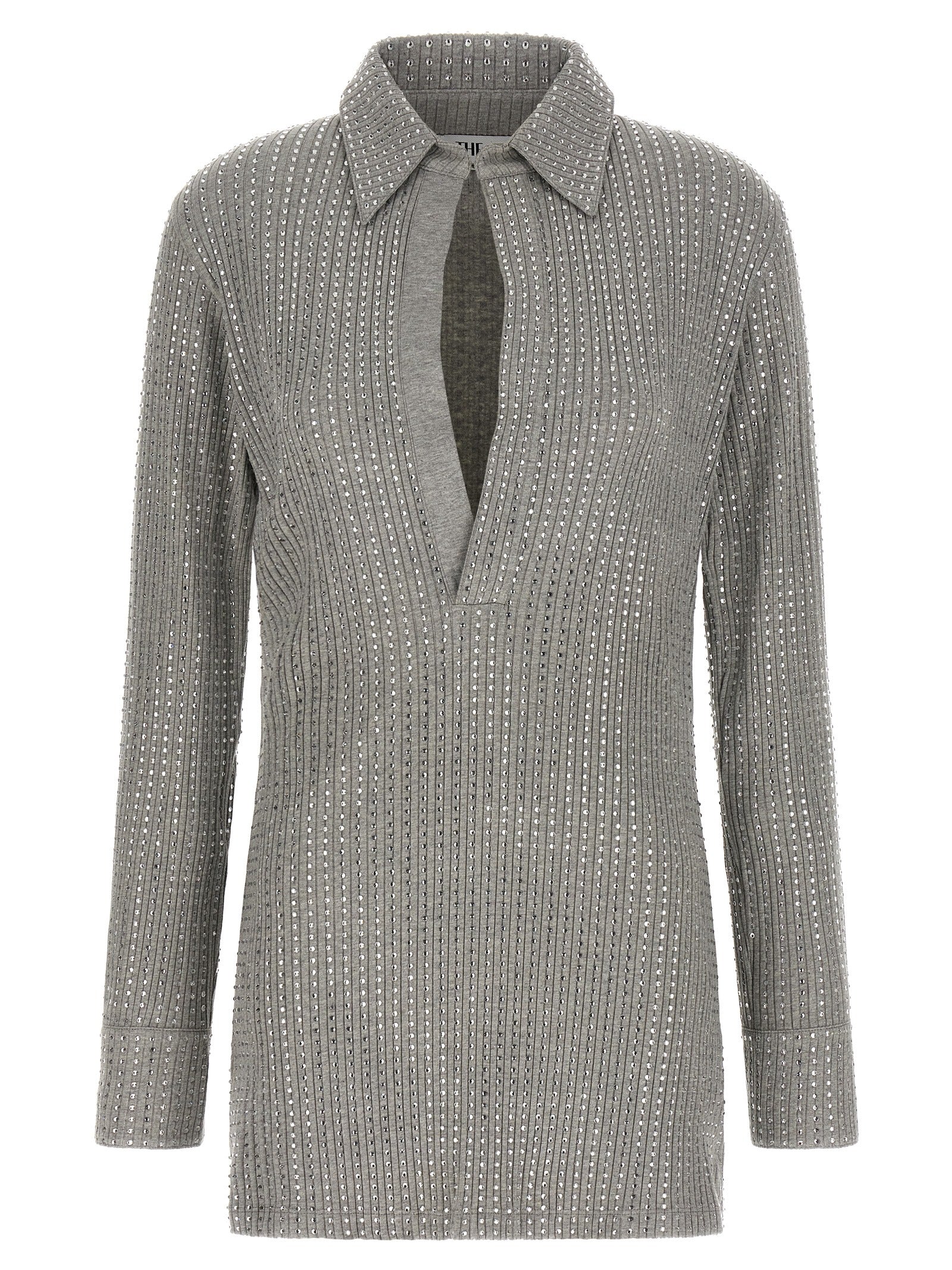 The Attico Rhinestone Dress