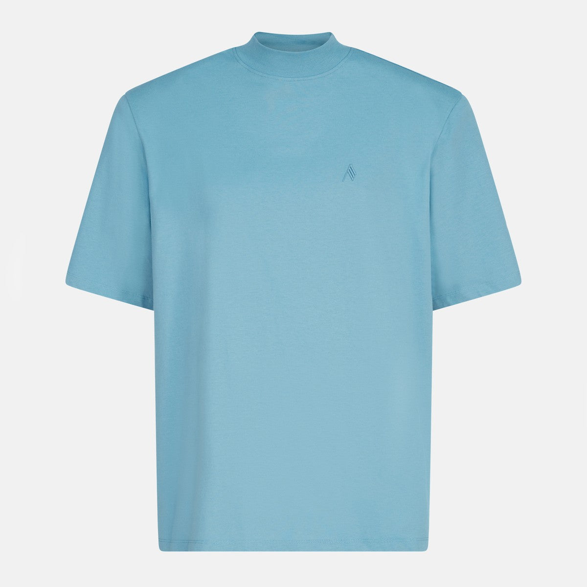 Light blue cotton T‑shirt — The Attico