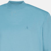 Light blue cotton T‑shirt — The Attico