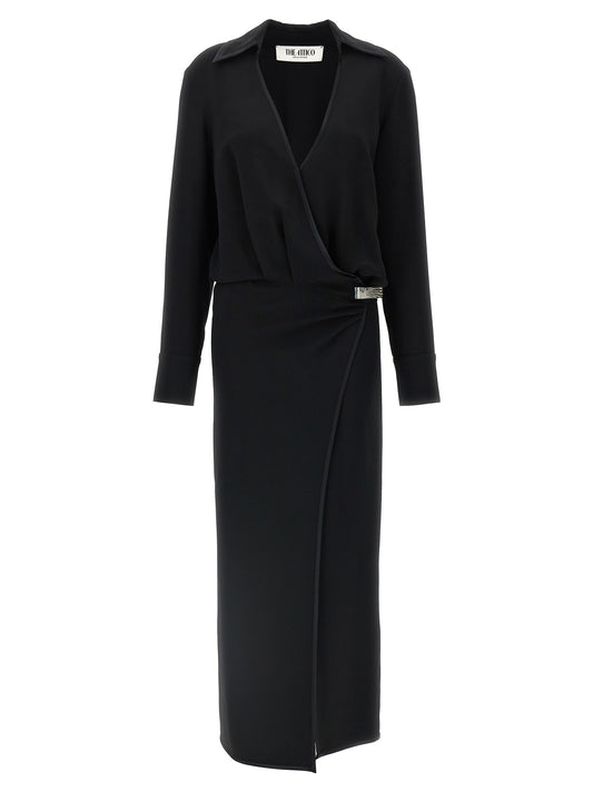 The Attico Wrap Dress