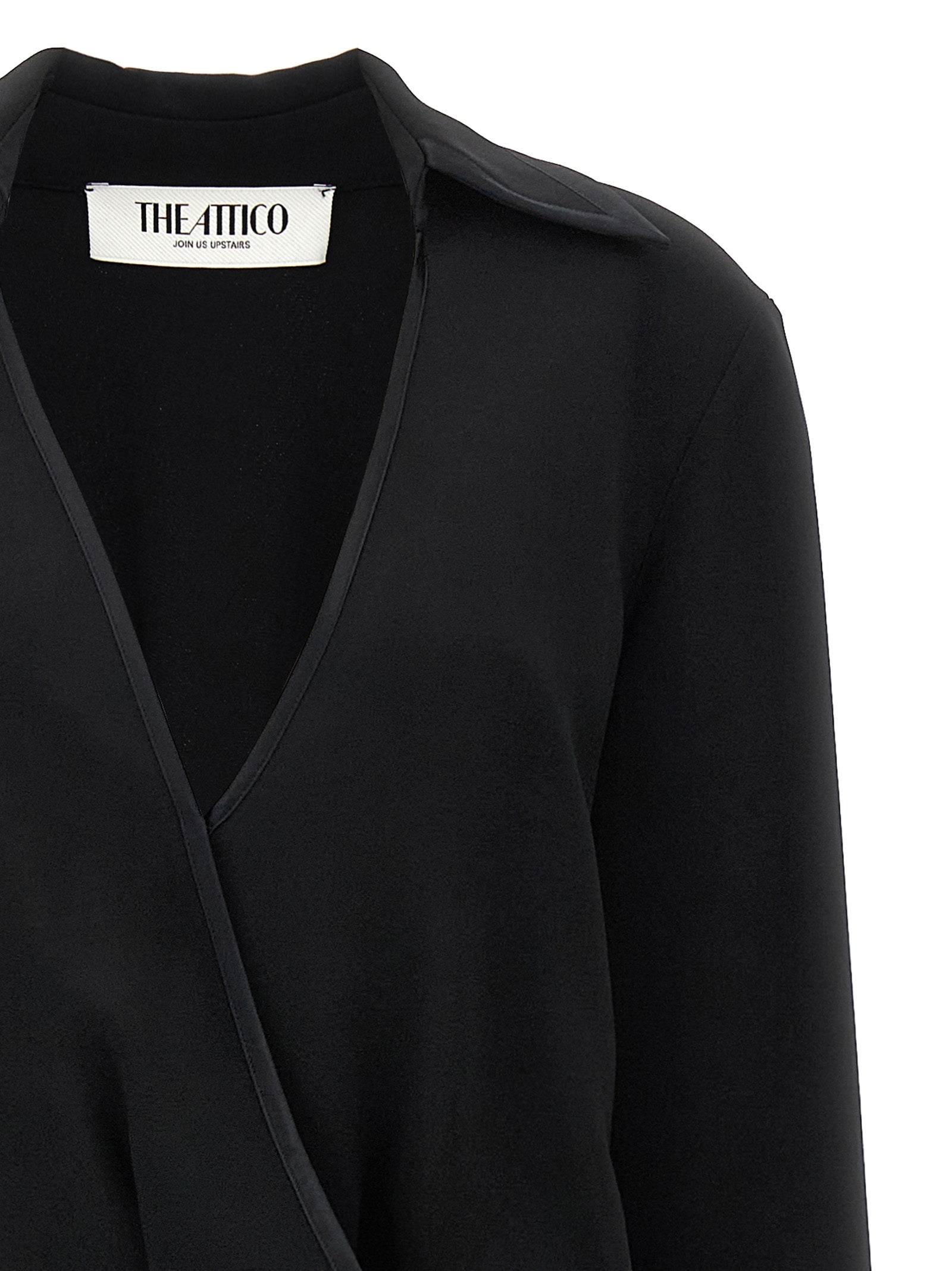 The Attico Wrap Dress