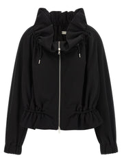 Dries Van Noten Hally Sweatshirt — Oversized Black Topwear