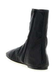 Dries Van Noten Leather Ankle Boots
