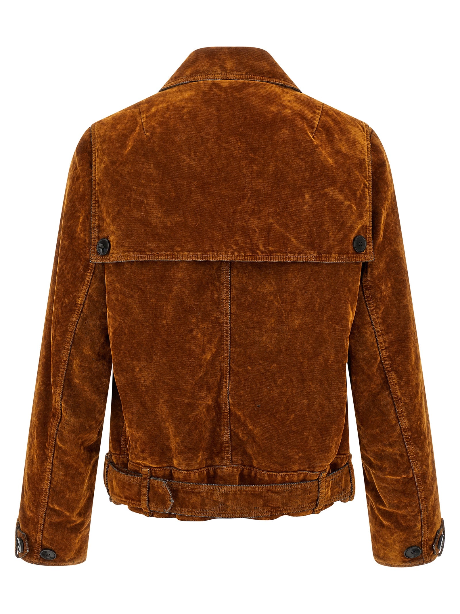 Dries Van Noten  Velvet Biker Jacket