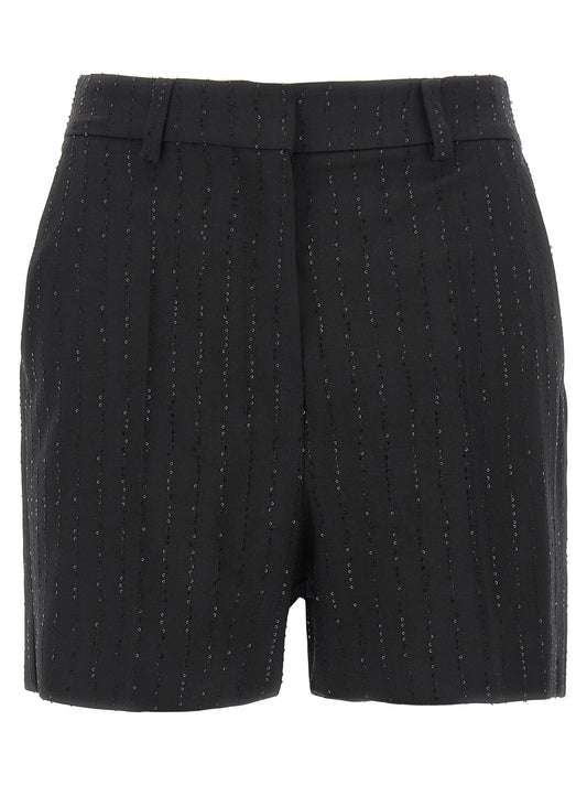 Max Mara Siberia Shorts — Short Trousers in Wool (Black)