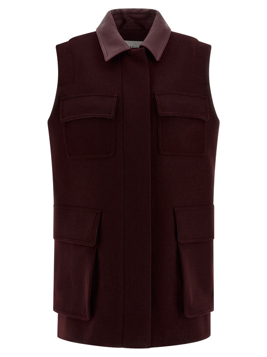 Max Mara Aeroso1234 Vest - Oversized Wool-Alpaca Blend