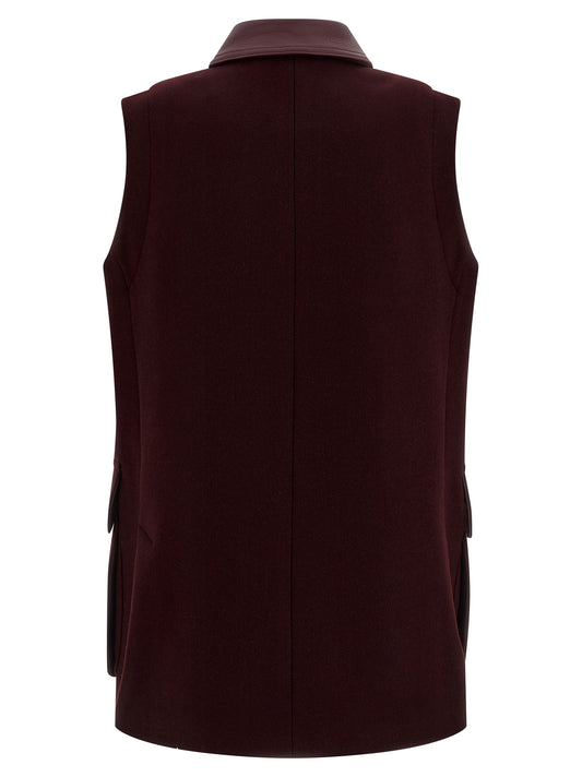 Max Mara Aeroso1234 Vest - Oversized Wool-Alpaca Blend