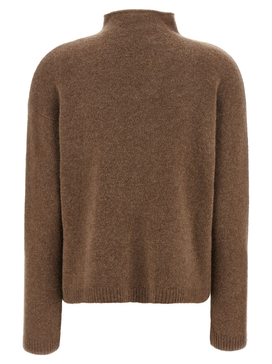 Max Mara Orlaya Sweater — Brown Cashmere Knitwear