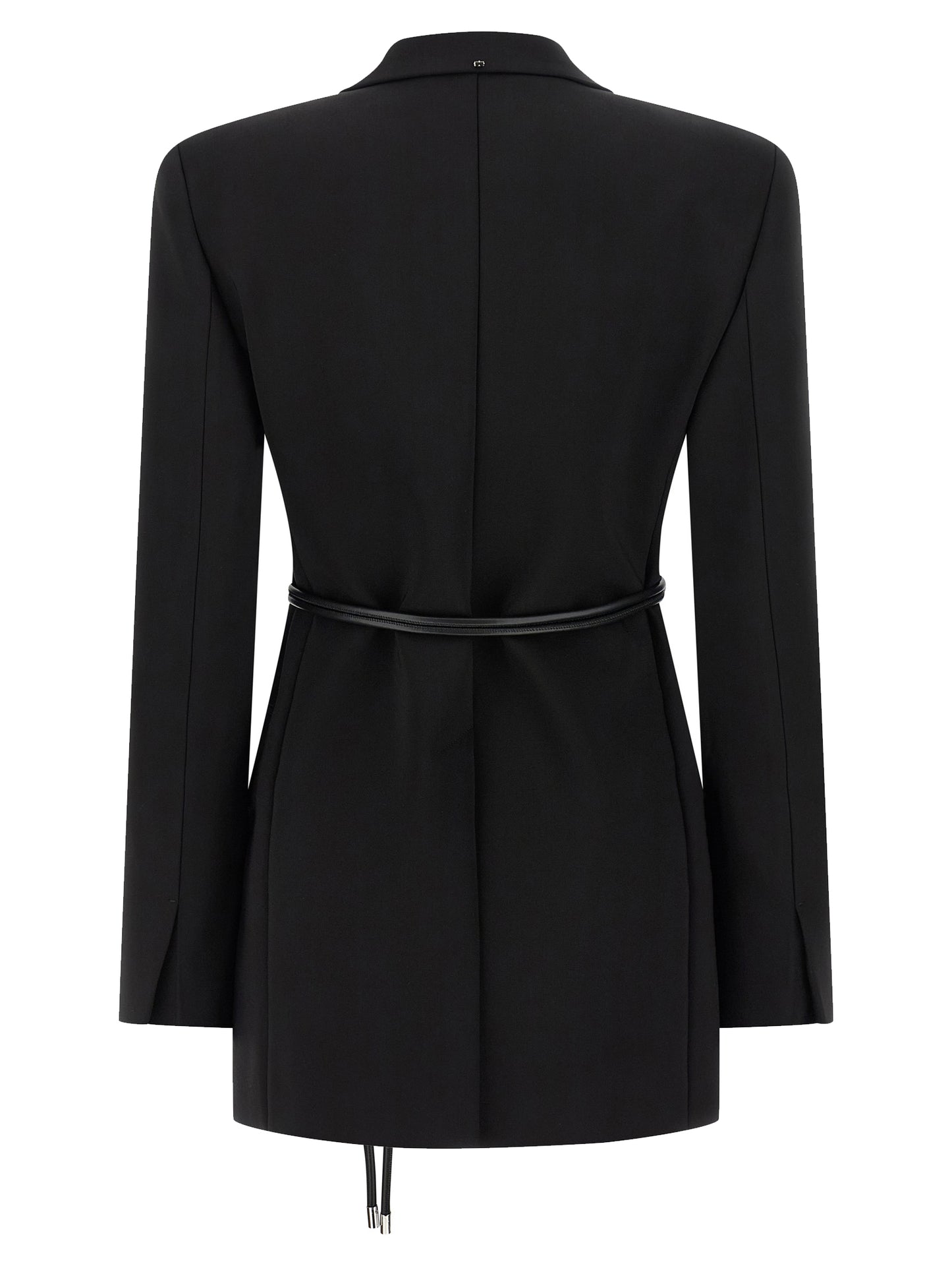 Sportmax Glassa Blazer Jacket — Oversized Black Blazer