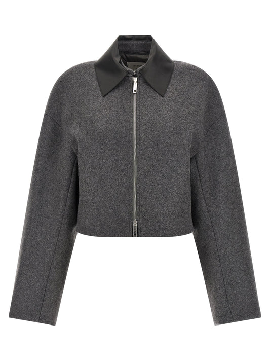 Sportmax Vacuo Jacket — Women's Wool Crop Jacket
