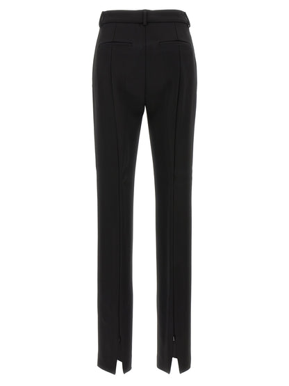 Sportmax Fetta Trousers — Slim Cigarette Fit (Black)