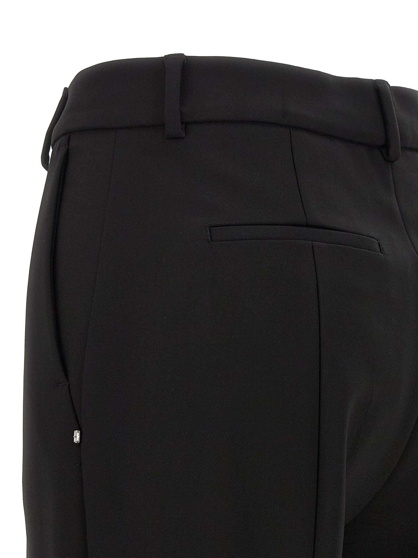 Sportmax Fetta Trousers — Slim Cigarette Fit (Black)