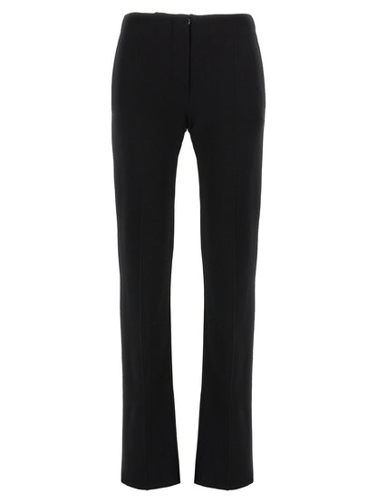 Sportmax Earry1 Trousers — Slim Black Stretch Pants