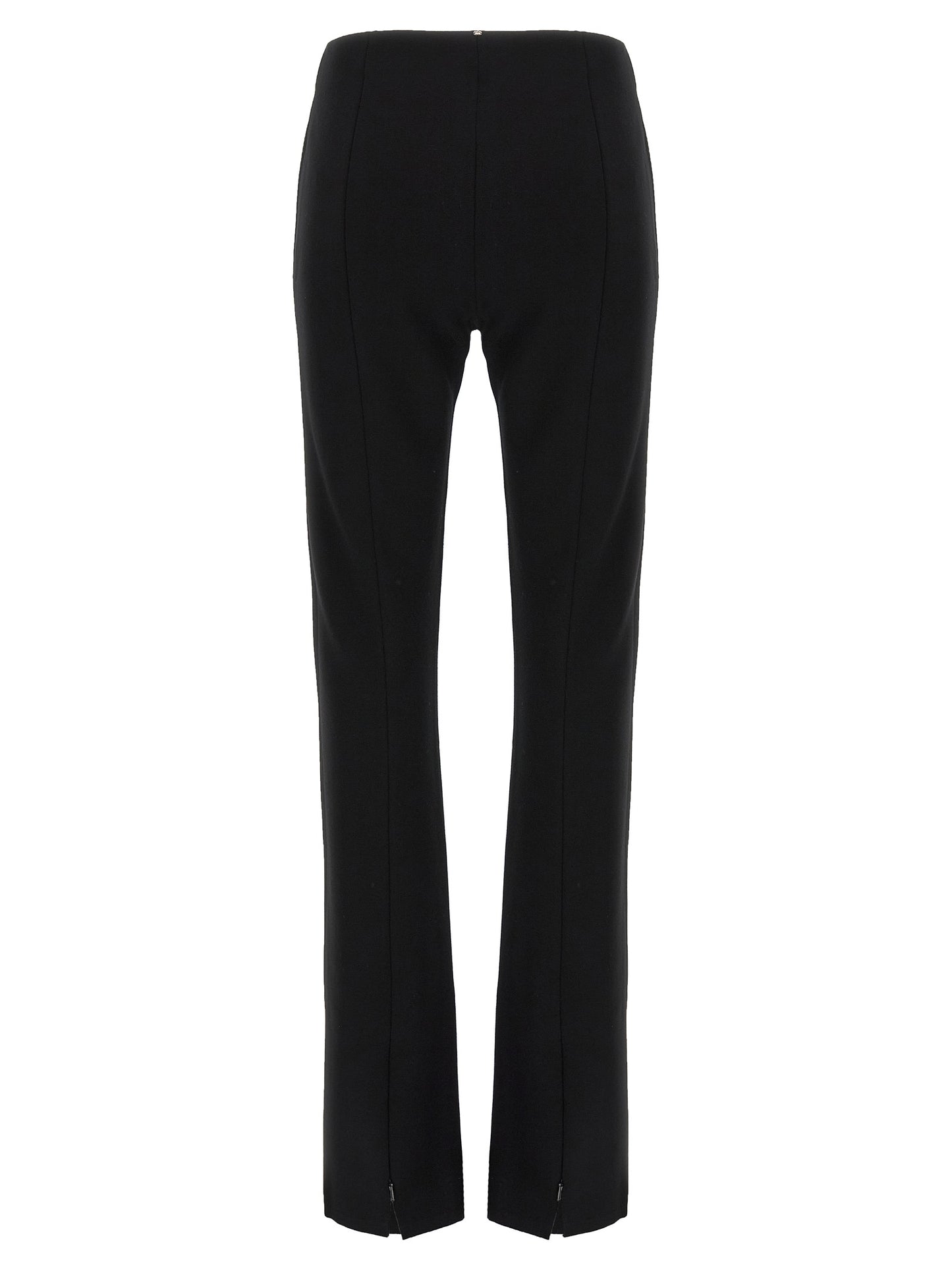 Sportmax Earry1 Trousers — Slim Black Stretch Pants