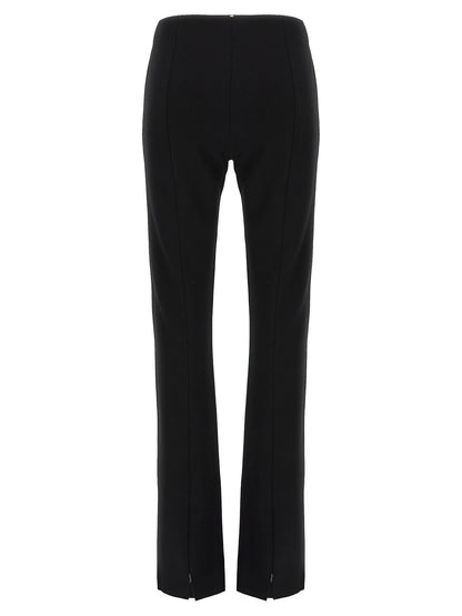 Sportmax Earry1 Trousers — Slim Black Stretch Pants