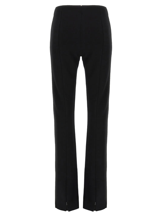 Sportmax Earry1 Trousers — Slim Black Stretch Pants