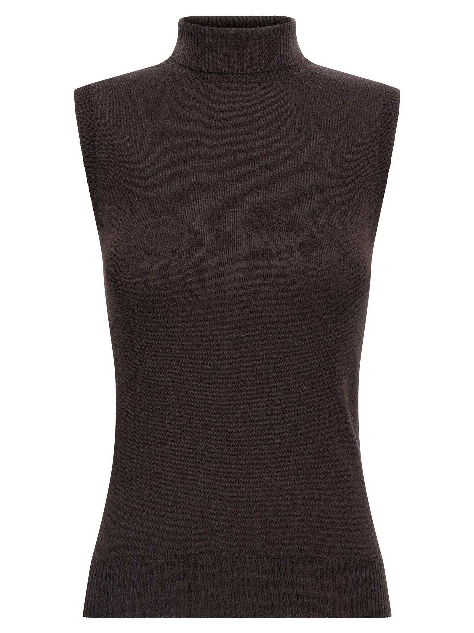 Sportmax Knitwear - Vertigo Wolf Sleeveless Sweater