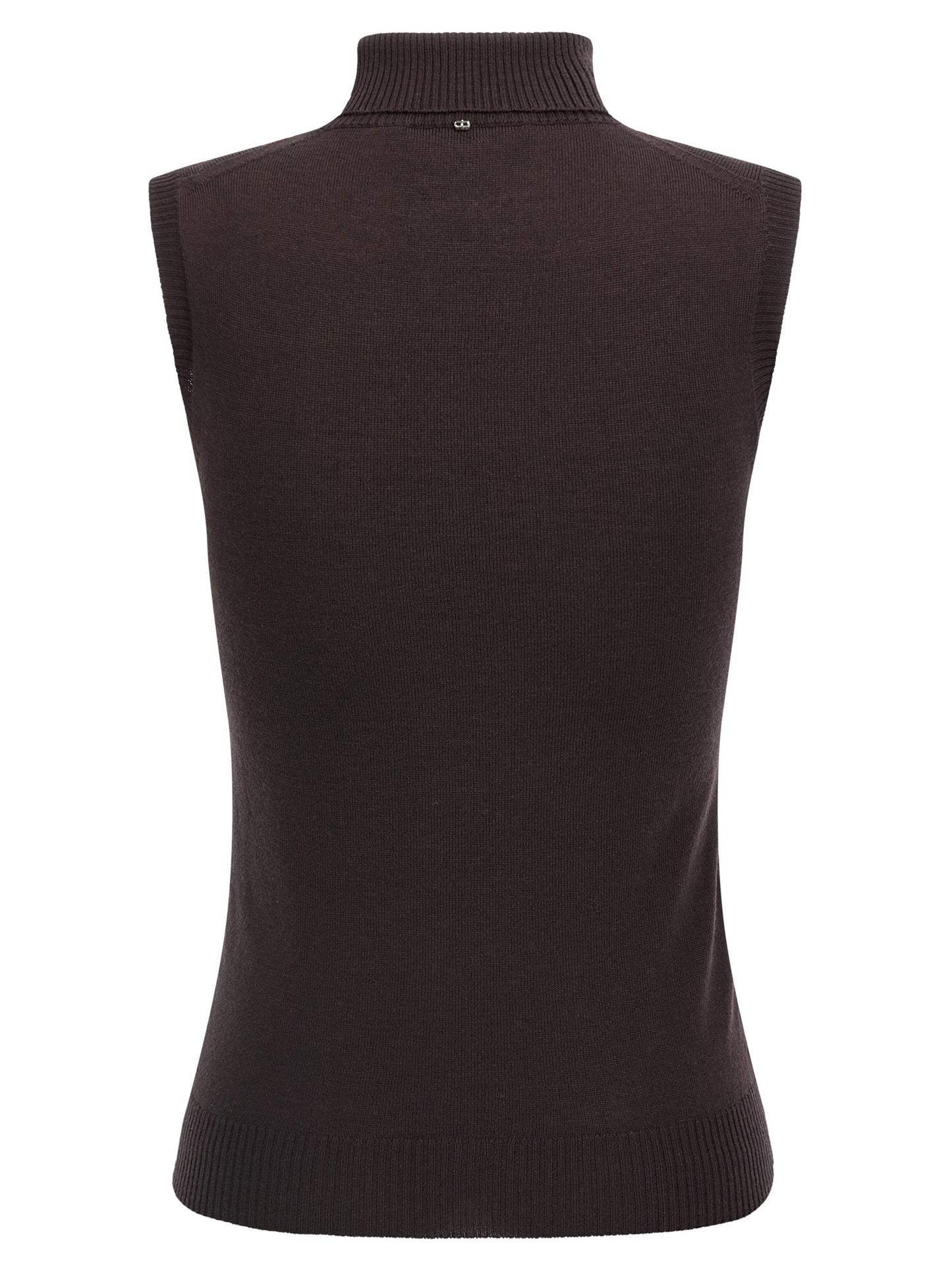 Sportmax Knitwear - Vertigo Wolf Sleeveless Sweater