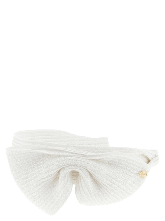 Maison Michel Beth Headband — Hemp Straw Bow