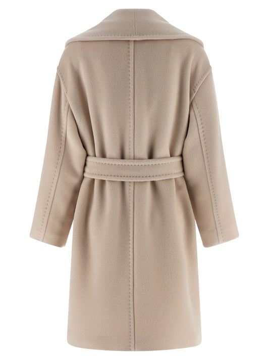Max Mara Studio Cloruro Coat — Oversized Wrap Coat