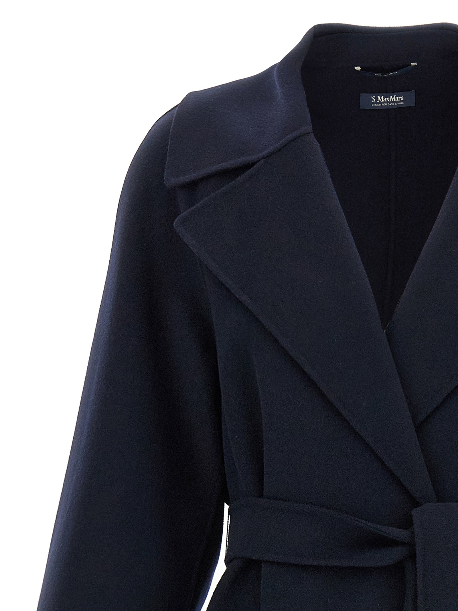 Max Mara 'S Doris Coat – Wrap Coat in Blue, From €1,690