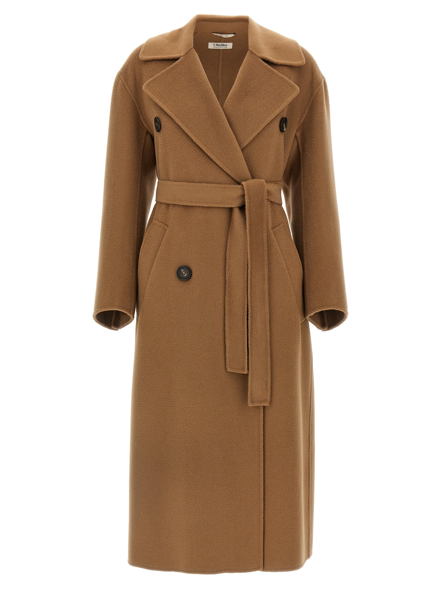 Max Mara 'S Dalila Coat — Double Wool Wrap Coat