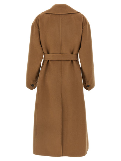 Max Mara 'S Dalila Coat — Double Wool Wrap Coat