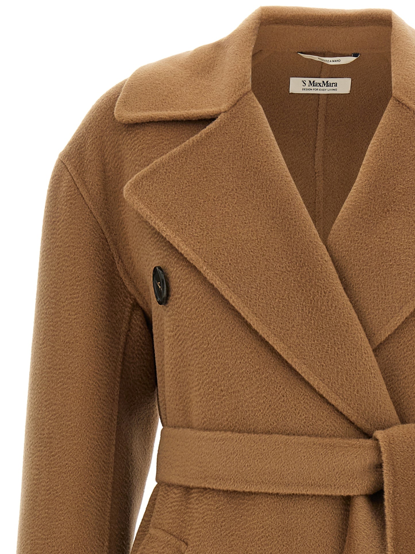 Max Mara 'S Dalila Coat — Double Wool Wrap Coat