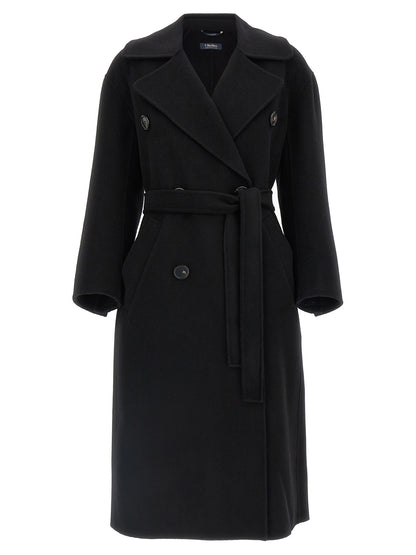 Max Mara 'S Dalila Coat — Women's Wool Wrap Coat